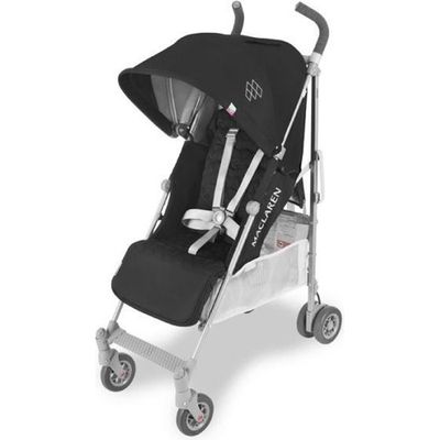 Poussette citadine MAC LAREN Quest Noir et gris 6 roues Pliable Garantie a vie Cdiscount Puericulture Eveil bebe