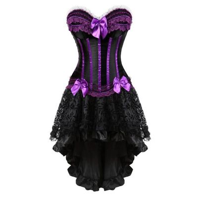 Ensemble corset jupe soirée sale