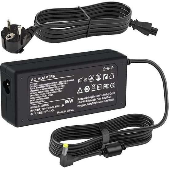 Chargeur Secteur 19V 3.42A Pour PC Portable Acer Aspire E1-571 - Compatible Multiple Marques