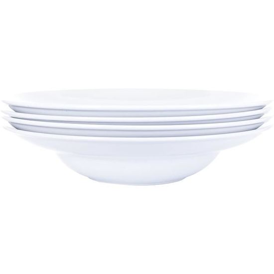 Lot De 6 Assiettes à Pâtes 30 Cm En Porcelaine Holst Porzellan - Modèle Classique