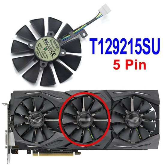 Ventilador Gráfico For Asus Gtx1060 1070 1080 Rog | Cuotas sin interés