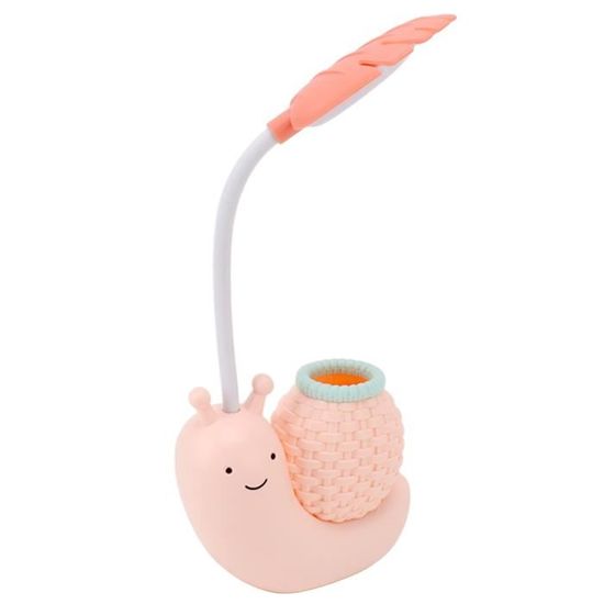 Lampe LED Escargot Violette - Déco Originale Pour Chambre Ou Salon, Neuve
