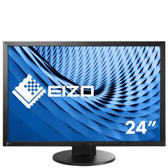 EIZO FlexScan EV2430 - 61,2 cm (24.1") - 1920 x 1200 pixels - WUXGA - LED - 14 ms - Noir