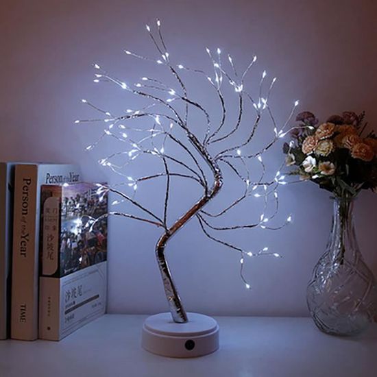 Arbre Lumineux LED Lumière Arbre Décoration de Chambre Utilisation Intérieur  Lumières Décoratives pour Fête, Mariage, Noël (