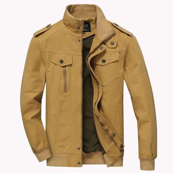 Combinaison De Travail Ou De Jogging Pour Homme - En Coton, Zip Complet, Poches Multiples - Confortable Et Respirante Pour L'été