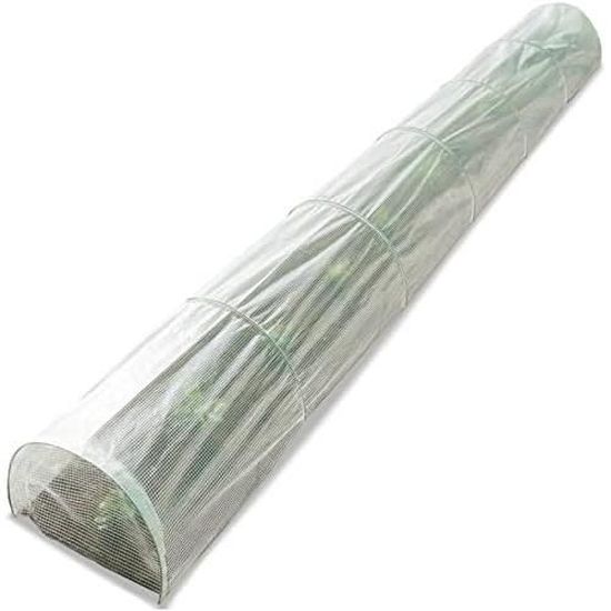 Tunnel De Jardin Ombragé Accordéon 3m X 45cm - Anti-Insectes Et Réglable - 6 Arceaux - Protection Pour Cultures - 2
