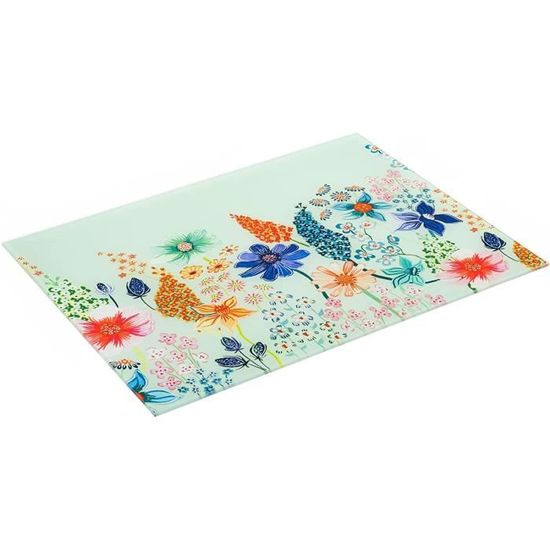 Elsie's Garden Planche à découper en verre trempé antidérapant, idéale — free download