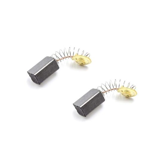 Vhbw 2x Balais de charbon pour moteur compatible avec Bosch GSB 12 VE-2
