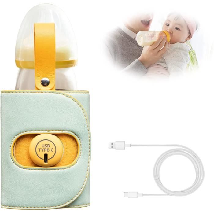 Chauffe-biberon portable pour voyage, chauffage rapide et