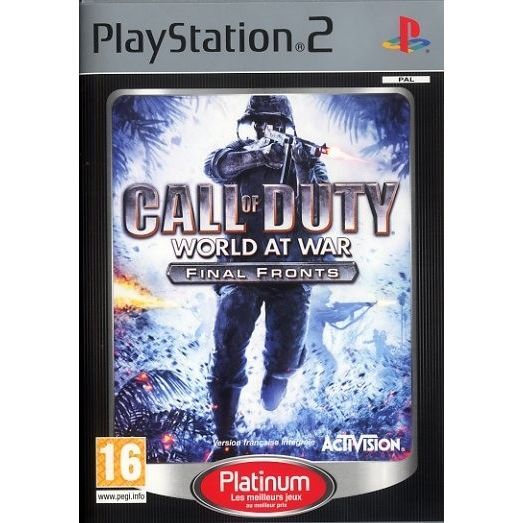 Activision Call Of Duty World At War / Jeu Console PS2