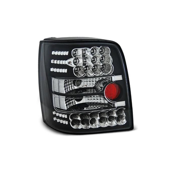 Paire de feux arriere VW Passat B5 3B break 96-00 noir led (W16)