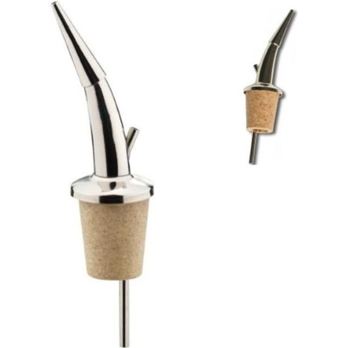 Bec verseur inox pour Epicerie Made In Med N°5 - Modèle Huile A bec trés fin.