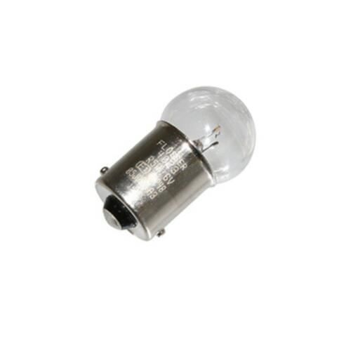 AMPOULE - LAMPE 6V 5W NORME R5W CULOT BA15S GRAISSEUR BLANC (FEU DE POSITION) (VENDU A L UNITE) - FL