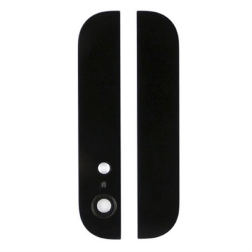 VITRES ARRIÈRES HAUT ET BAS NOIR POUR IPHONE 5