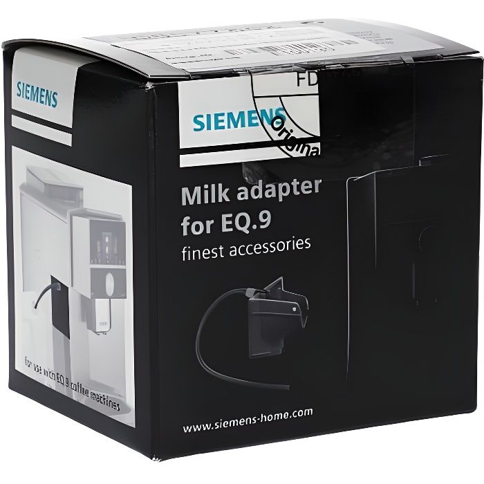 Adaptateur lait Siemens Tuyau à lait pour machine à café entièrement automatique EQ9 accessoires de rechange TZ90008