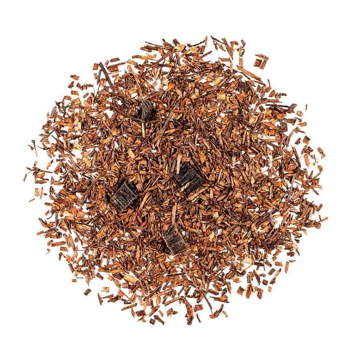 Rooibos Vanille Bourbon Thé Biologique - Tisane Rouge Afrique - Infusion 100g