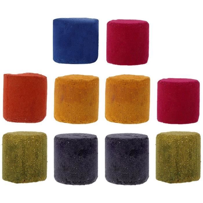 Fumigène gâteau effet coloré spectacle bombe ronde outil de photographie de Studio 10 pièces objet decoratif CTBS5919