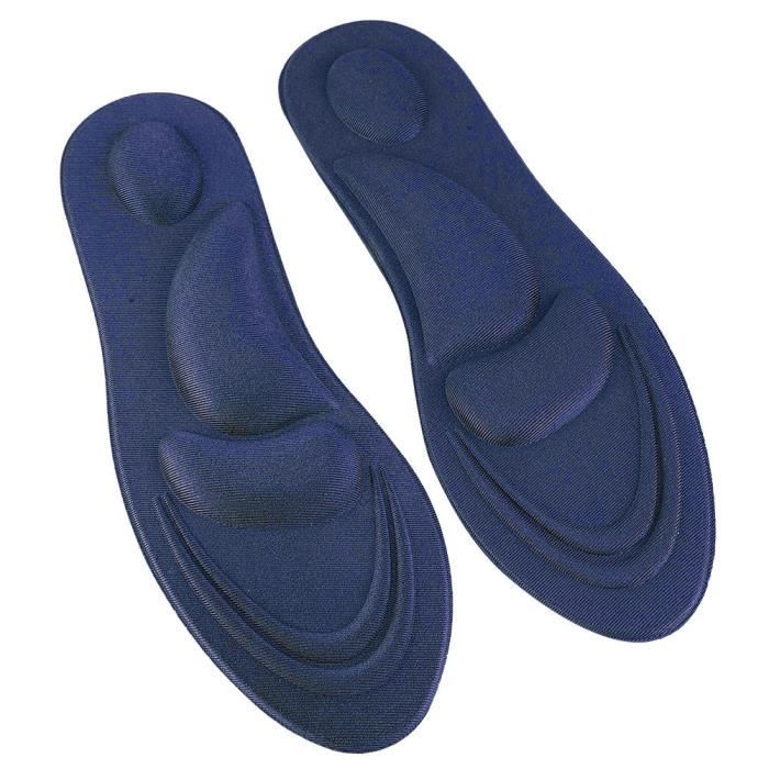 YOSOO semelle de chaussure Semelles orthopédiques Pieds plats Support de voûte plantaire Semelle intérieure en mousse à mémoire