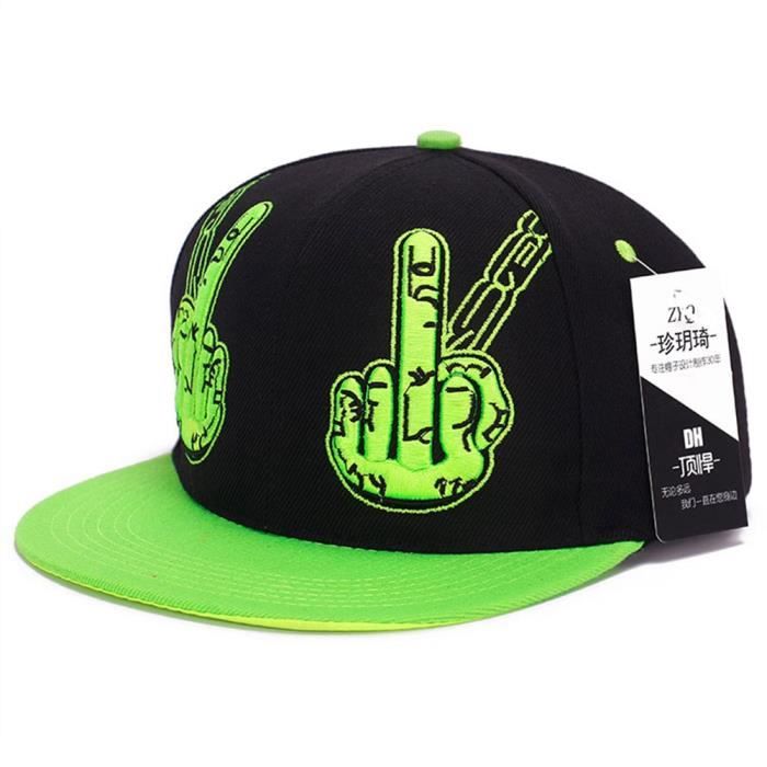 Casquette homme Hip Hop casquettes mode chapeaux pour hommes Gorras casquette de basket tendance cas HLM-X-003 Black(G) CHINA