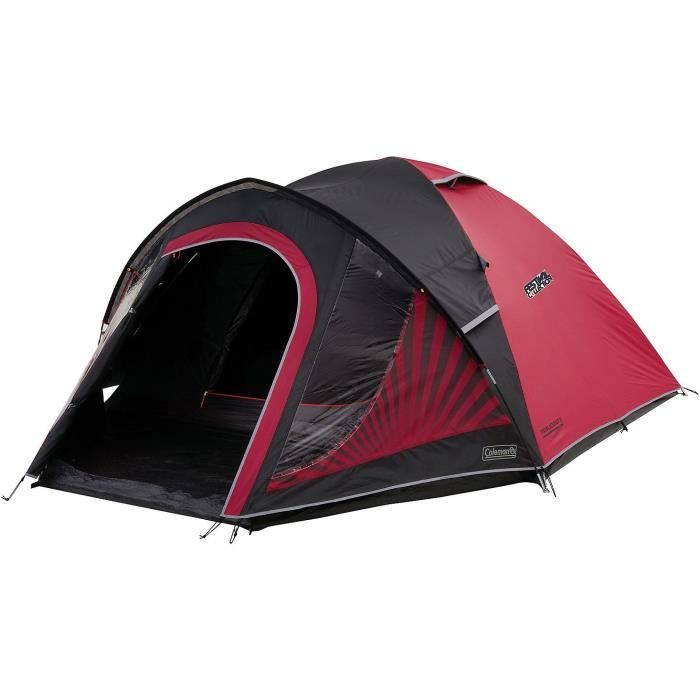 Coleman Tente Blackout 3, Tente de Camping, toile avec Technologie BlackOut Bedroom, Tente Festival, Tente Dôme Ultra Légère,100%