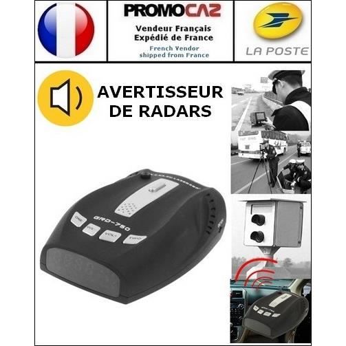 Avertisseur de Radars GRD750 (avec haut-parleur intégré)
