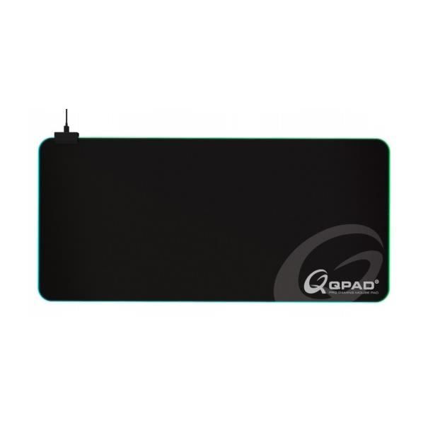 Tapis de souris souple Qpad FLX-900 RGB Noir