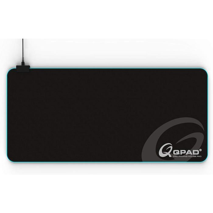 Tapis de souris souple Qpad FLX-900 RGB Noir