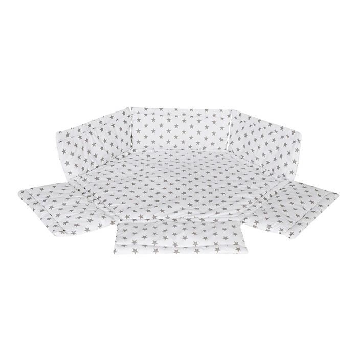 Schardt Tapis de Parc Hexagonal Big Stars Grey - 13 215 00 00 1/723