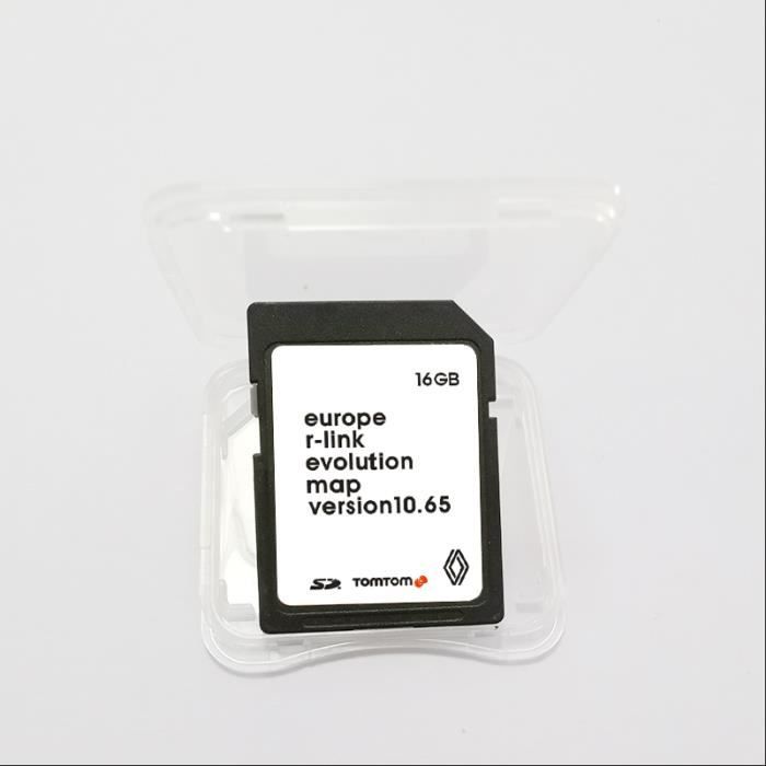 Carte SD GPS Europe 2021 - 10.65 - Renault R-Link