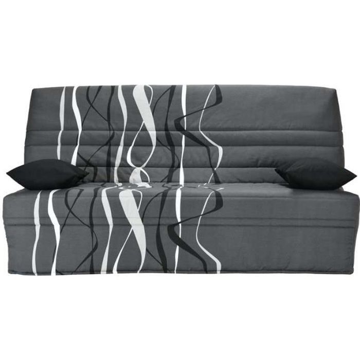 Banquette-lit clic-clac matelas SOFAFLEX 130 cm - ROLO n°9 -