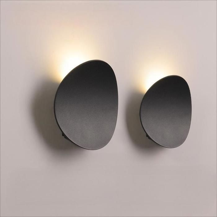WOTTES Applique Murale Interieur Blanc Chaud Lampe Murale LED Moderne Applique Murale Noir pour Chevet Bureau Lecture Noir 2pcs WOTTES Applique Murale Interieur Blanc Chaud Lampe Murale LED Moderne Applique Murale Noir pour Chevet Bureau Lecture Noir 2pcs
