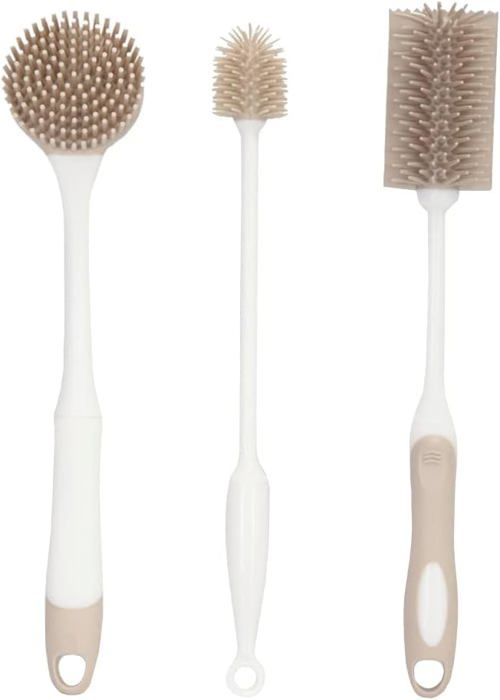 Lot De 2 Goupillons Silicone Pour Pailles Réutilisables - Diamètres 6mm Et 9mm, Longueur 25 Cm, Lavable Au Lave-vaisselle