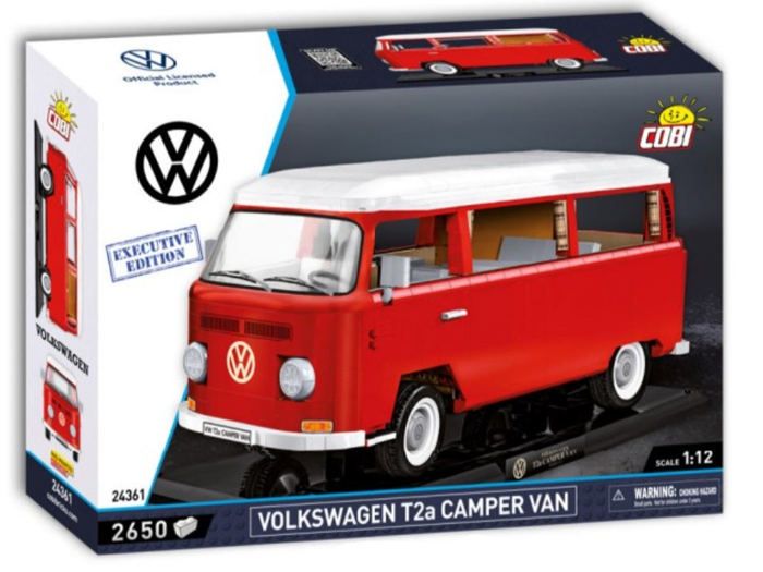 Jeu de construction Volkswagen T2a Camper Van Échelle 1:12