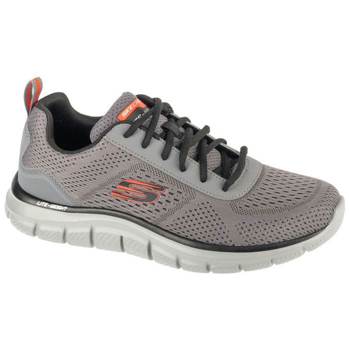 Baskets Homme - Gris - Skechers Track - Leshur Baskets Homme - Gris - Skechers Track - Leshur