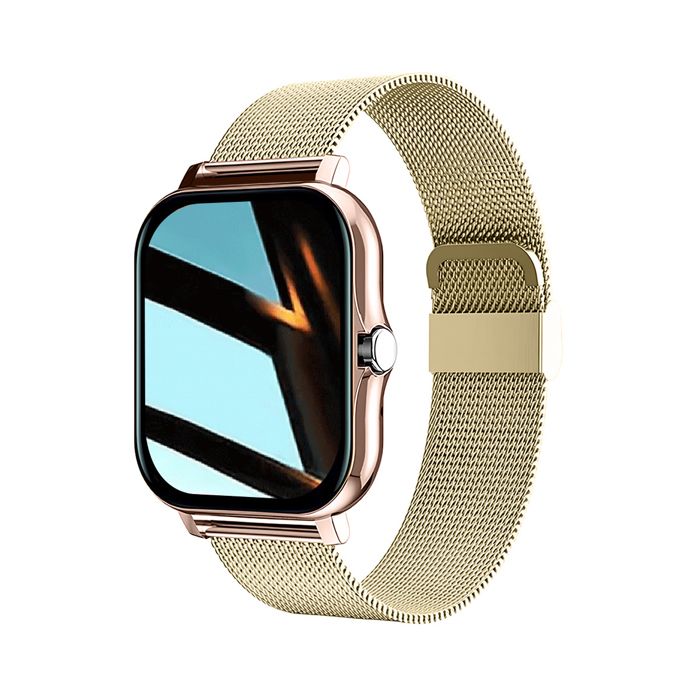 Montre Connectée - AVIZAR - Balnéo - Écran 1 69 - Bluetooth 5.1 - IP67 - Acier Doré Montre Connectée - AVIZAR - Balnéo - Écran 1 69 - Bluetooth 5.1 - IP67 - Acier Doré