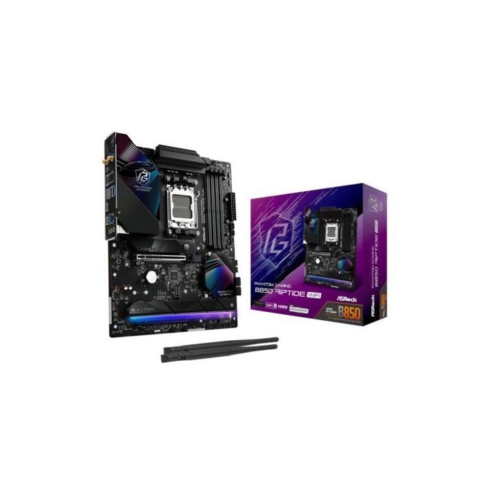 Asrock Phantom Gaming B850 Riptide WiFi AMD B850 Emplacement AM5 ATX Neuf - vue 6