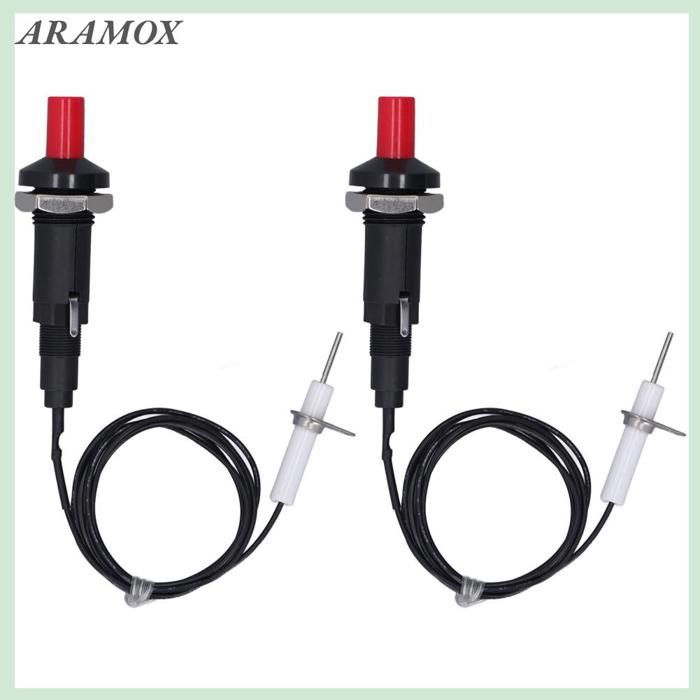 Lgniter Piezo, Kit Piezo-1 Out 2, Kit d'allumage piézo-étincelle, allumeur, pour barbecue, gril Lgniter Piezo, Kit Piezo-1 Out 2, Kit d'allumage piézo-étincelle, allumeur, pour barbecue, gril