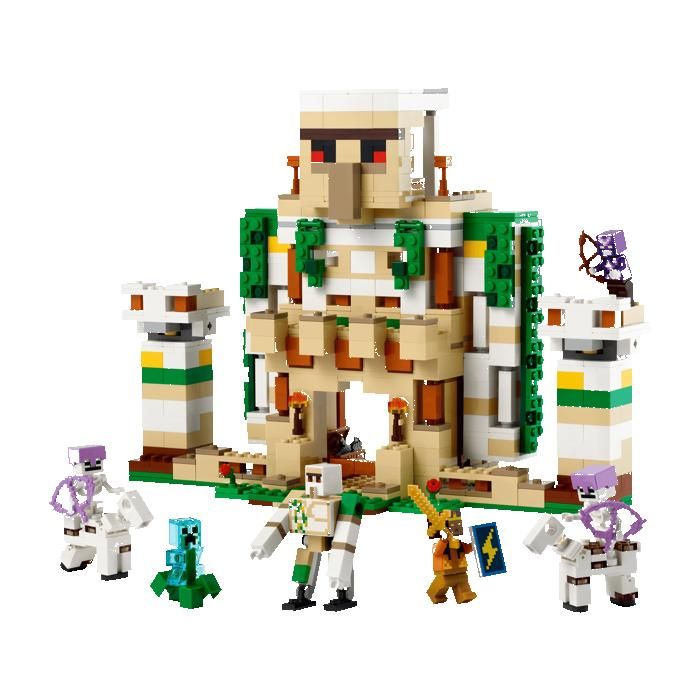 LEGO minecraft 21250 La forteresse du golem de fer Cadeaux Jouets Objets de collection 9+
