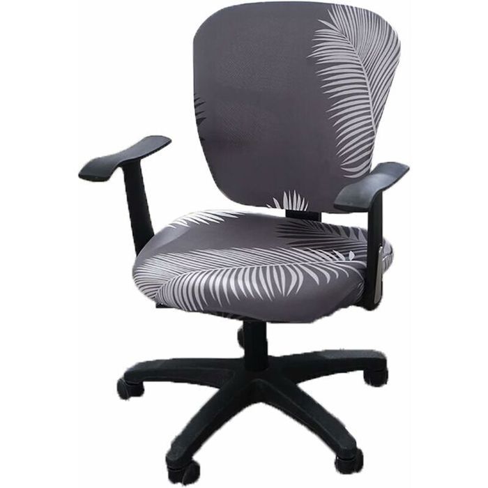 chaise de Bureau Ordinateur Covers Split Stretchable siège Housse Lavable et Amovible Rotating Chaise Housse de Protection