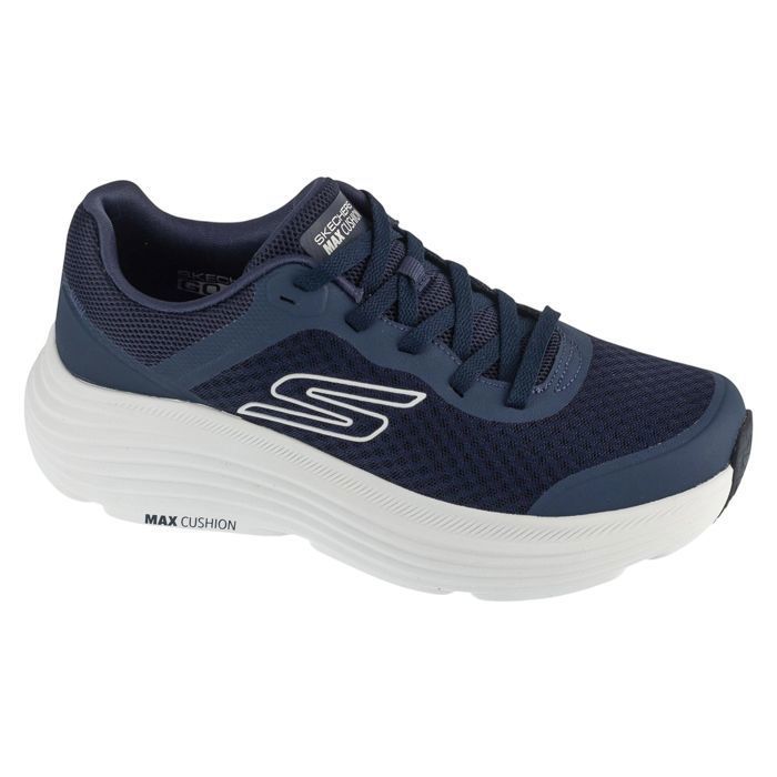 Skechers chaussures de running Homme - Bleu marine - Skechers Max Cushioning Endeavor