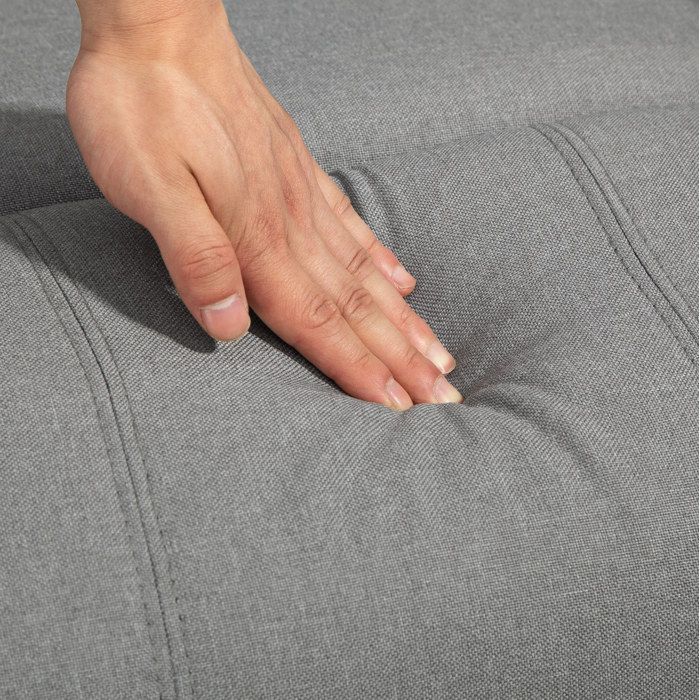 Fauteuil massant releveur électrique avec fonction chauffante inclinaison et suspension à ressorts ensachés