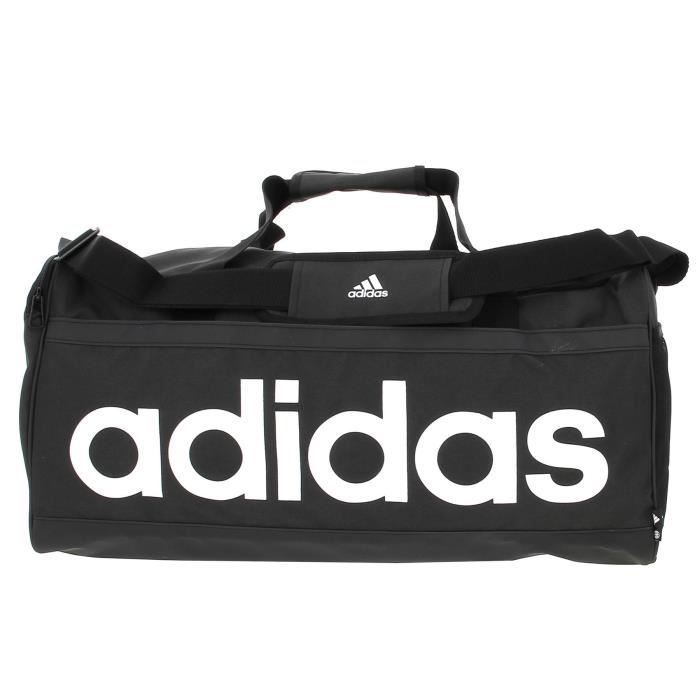 Sac de sport ADIDAS Linear duffel m Polyester recyclé Noir