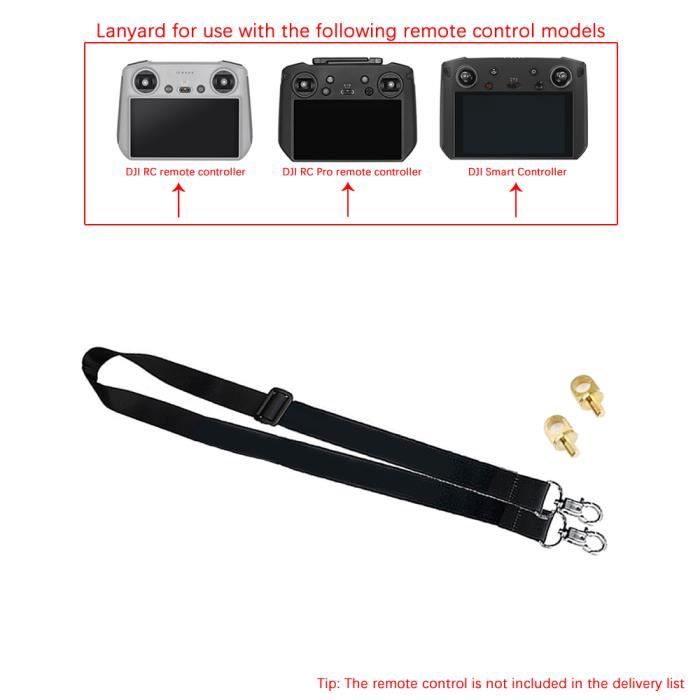 Sangle De Cou Réglable SUNGOOYUE Pour Télécommande Drone FPV - Boucle à Dégagement Rapide Et Confortable Pour Avata