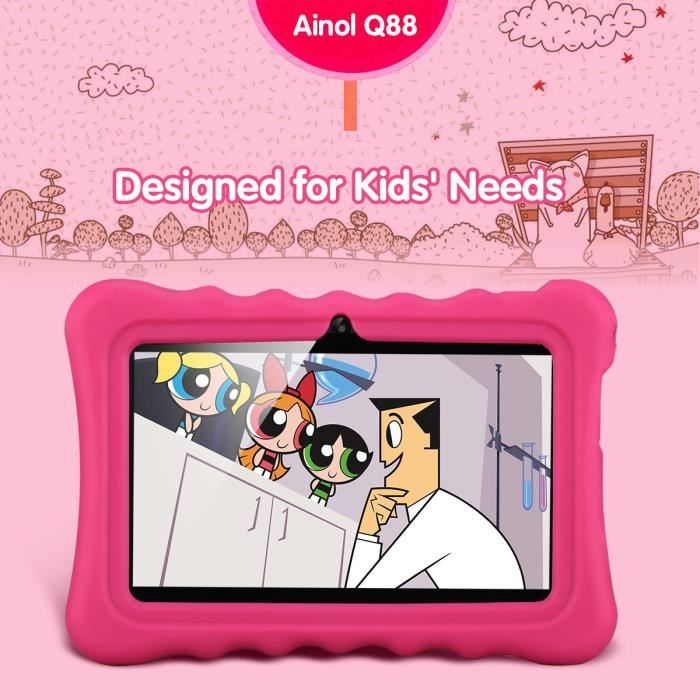 Tablette PC pour Enfant - AINOL - Ainol Q88 - 7 pouces - Android 4.4 - 512 Mo + 8 Go - Rose