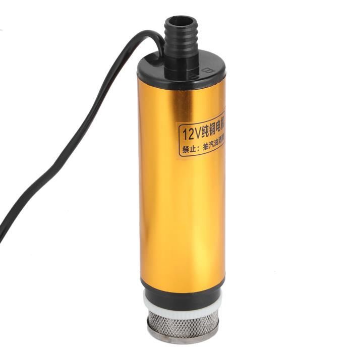 Pompe Transfert Carburant Diesel 12V - Avec Filtre - Pour Diesel Ou Eau