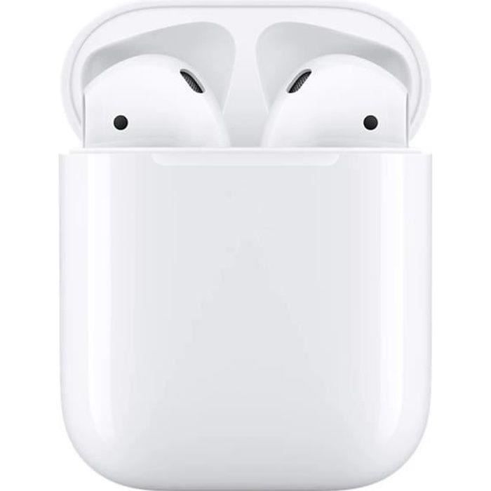 Apple airpods 2 blanc Écouteurs sans fil Bluetooth Reconditionné - Apple reconditionné disponible sur Cdiscount Seconde Vie