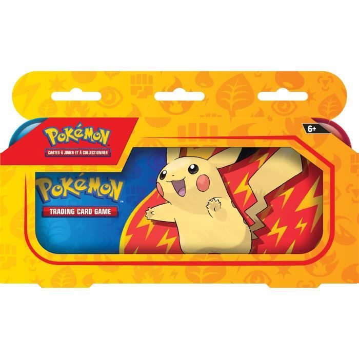 Carte à collectionner - ASMODEE - Plumier Pikachu - 2 boosters - Pokemon XY - Jaune