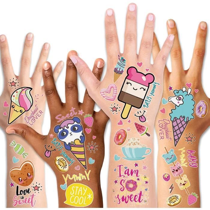 Tatouage Enfant Fille Tatouages temporaireTatouages ephémères Enfants