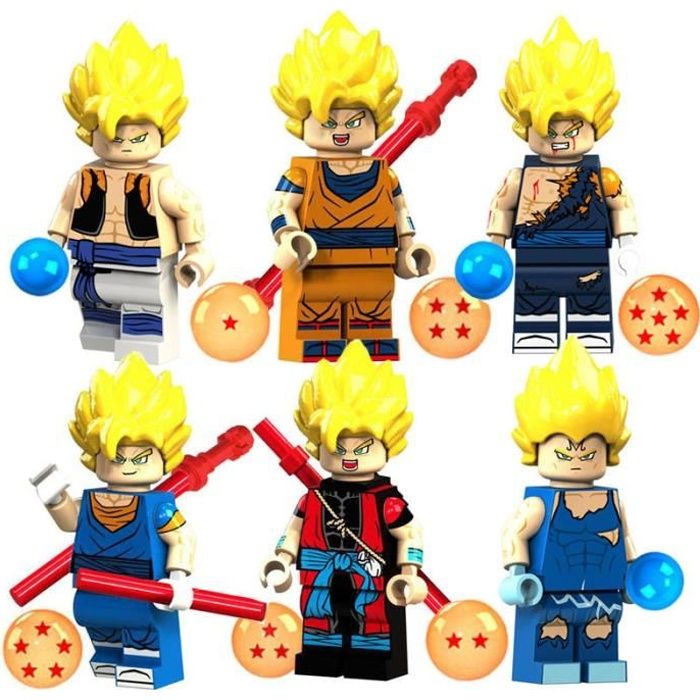 Dragon Ball Z figurine Action résurrection F Virus souhait Freeza végéta  Son Goku bloc de construction jouet compatible avec lego - Cdiscount Maison