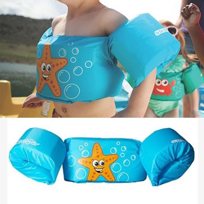 Gilet De Sauvetage Enfant 2-10 Ans - Maillot Flotteur Piscine Plage Mer Garçon Fille